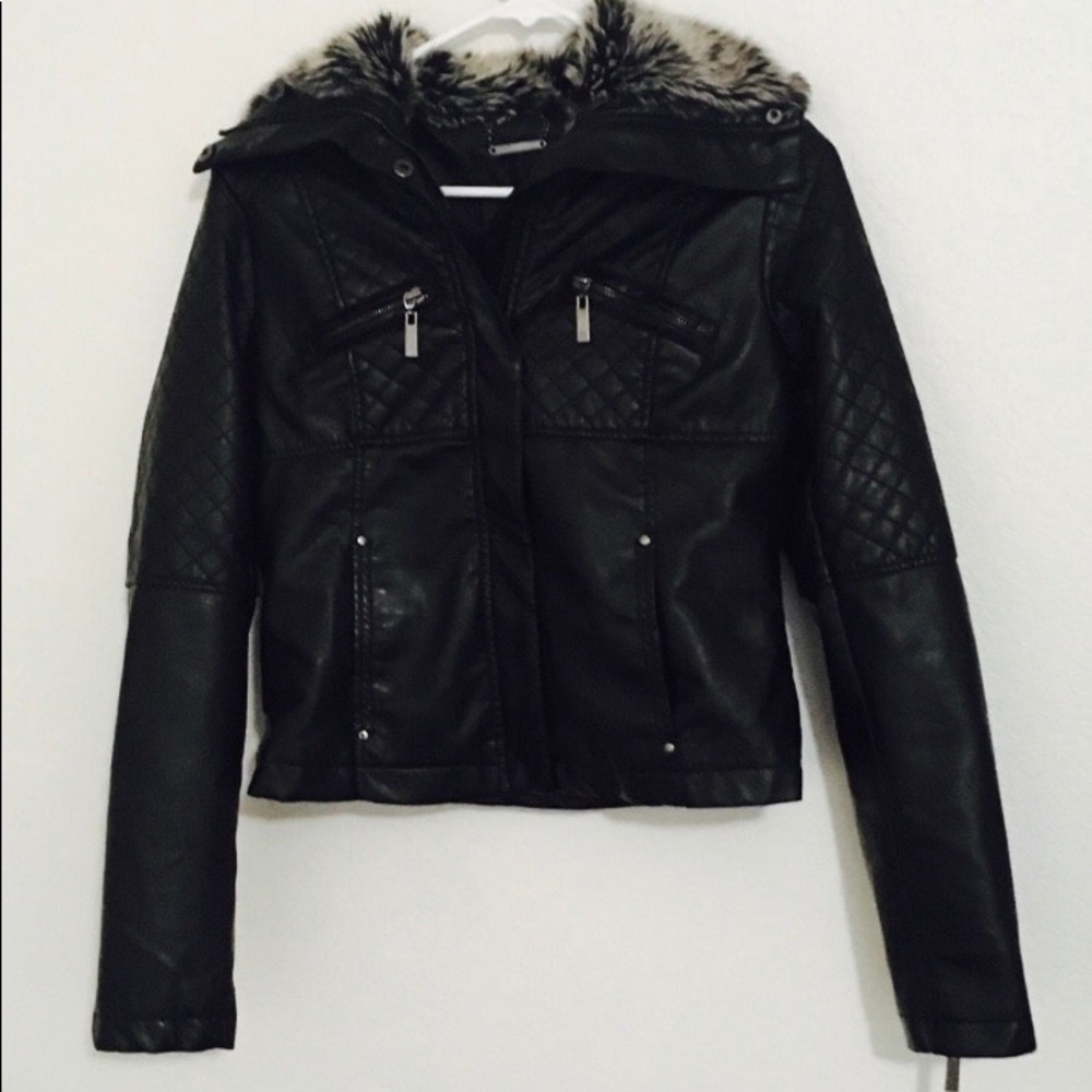 Black leather Jacket ❤️